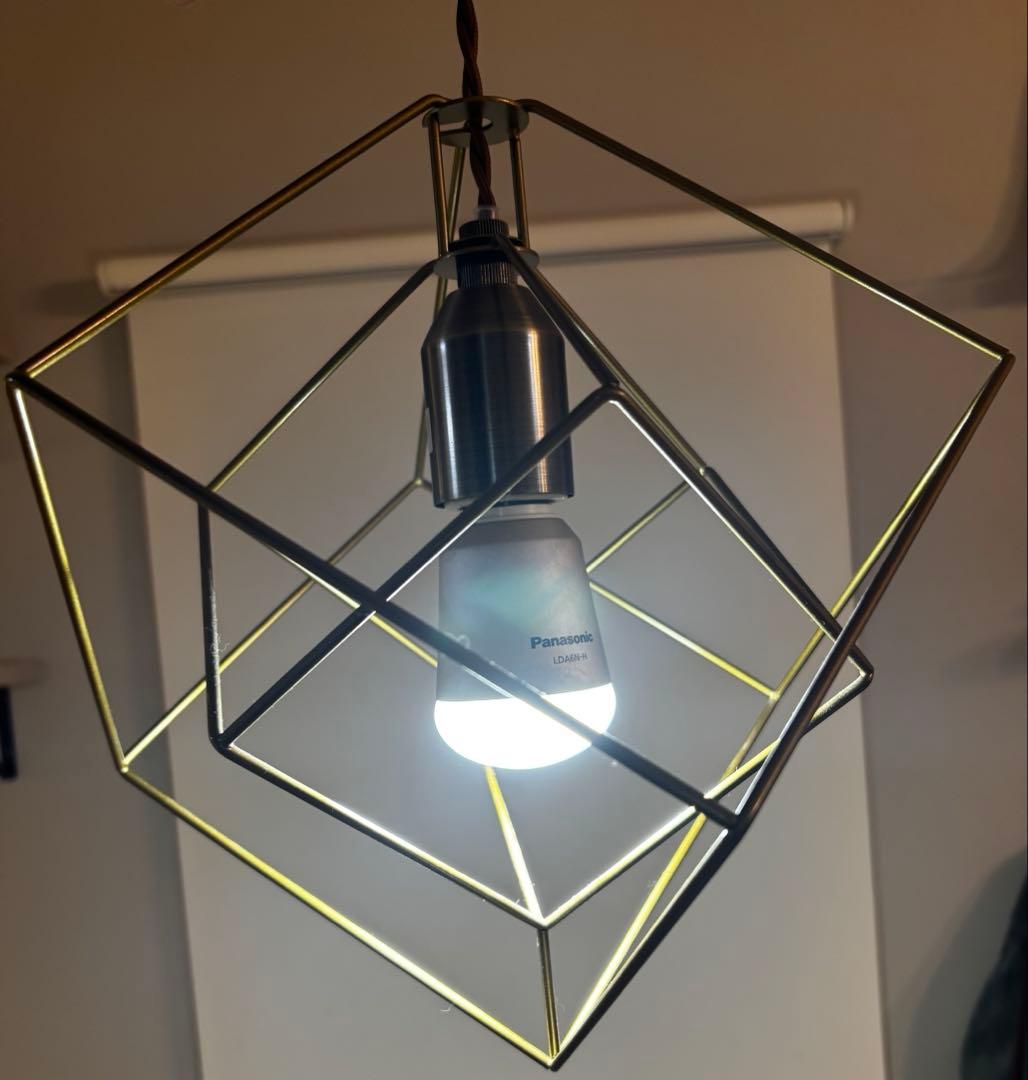 【美品】インターフォルム　ペンダントライト LED電球付き✨