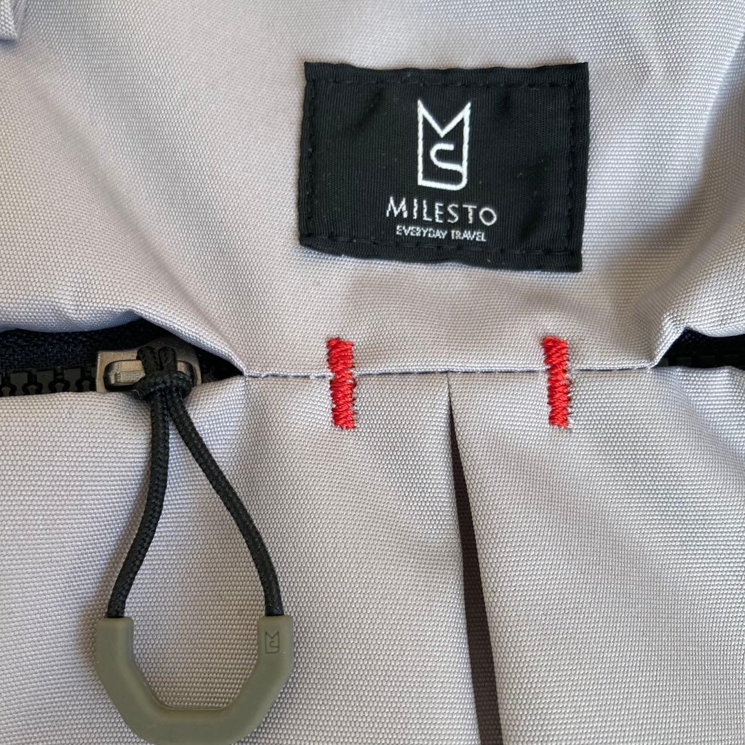 MILESTO ボストンバッグ グレー