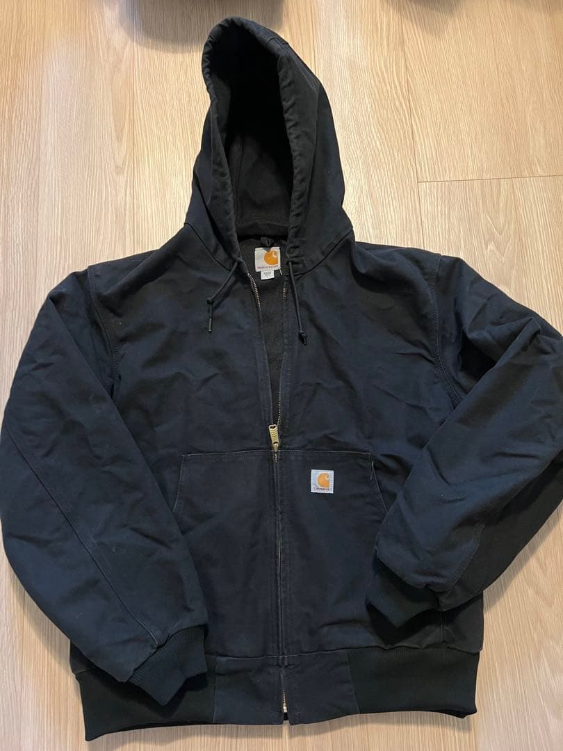 Carhartt J131 BLK アクティブジャケット Lサイズ 少フェード
