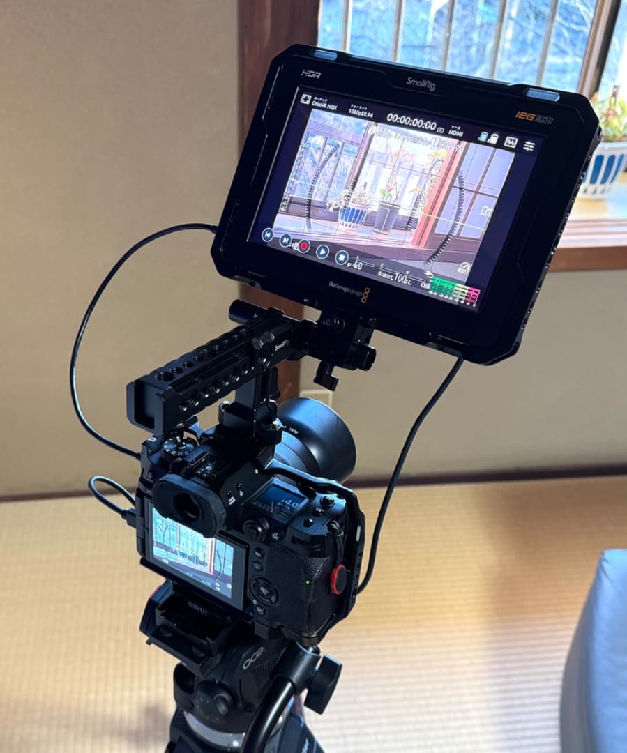 【セット一式】Blackmagic Video Assist 7\" 12G