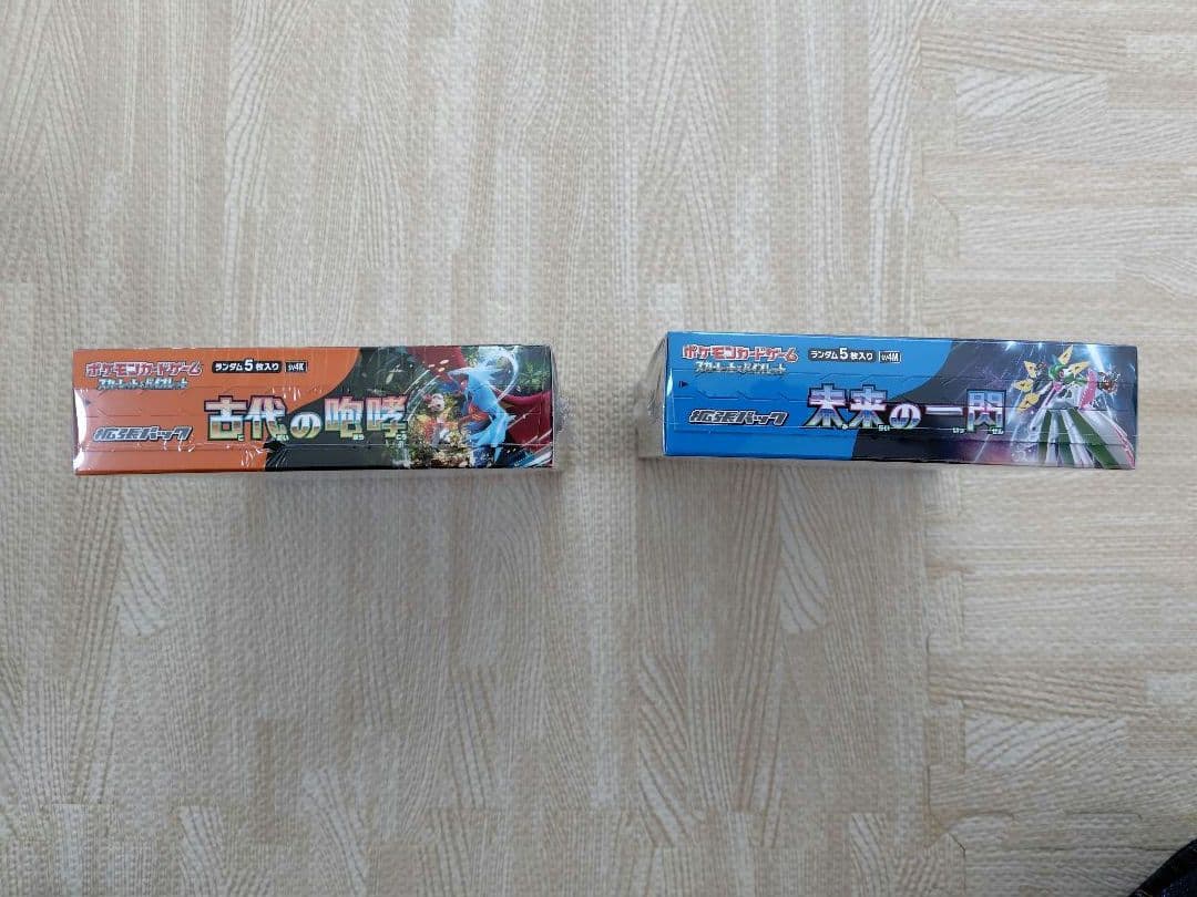 ポケモンカード　古代の咆哮、未来の一閃　未開封BOX　シュリンク付き