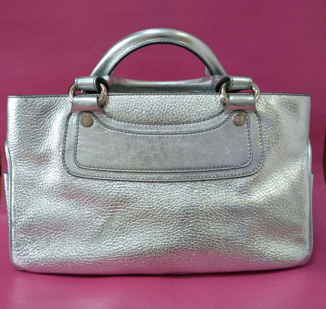 セリーヌ CELINE ブギーバッグ シルバー