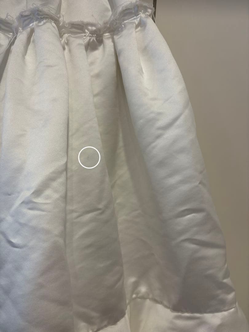 comme des garcons サテン スカート