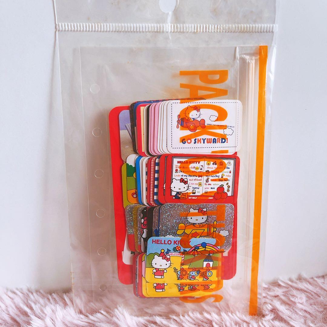 希少レア　ハローキティ　シールパック　ステッカー　2002年製 サンリオ　レトロ