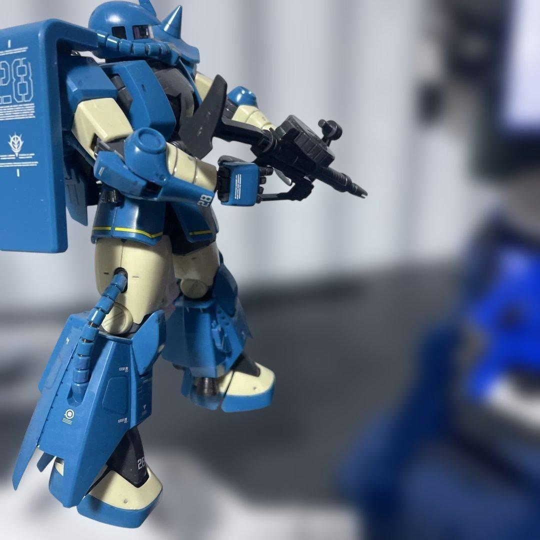 MG1/100ロバートギリアム専用ザクⅡと MGアナベルガトー専用ザクⅡの2体