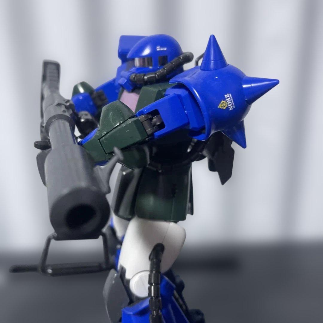 MG1/100ロバートギリアム専用ザクⅡと MGアナベルガトー専用ザクⅡの2体