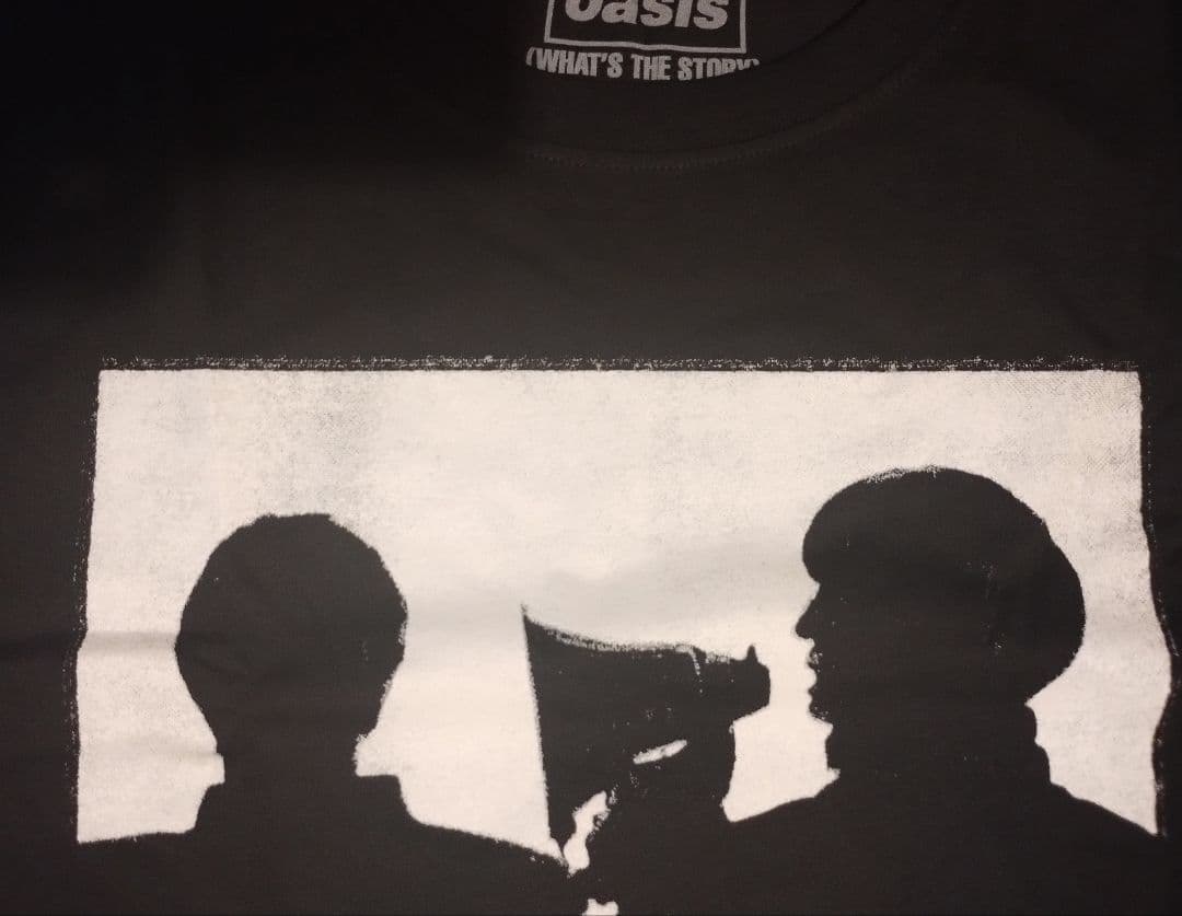 超貴重 オアシス ワンダーウォール 30周年記念 90分間限定販売Tシャツ XL