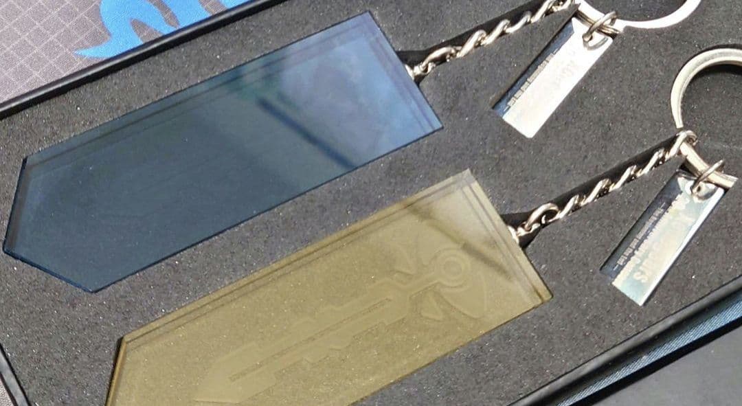 ゼノギアス メモリーキューブ型キーホルダー