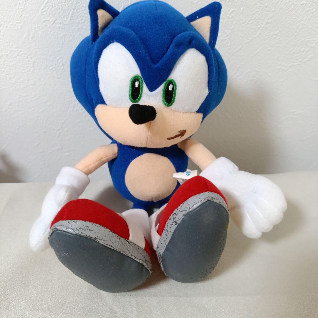 ソニックX　ソニック　ぬいぐるみ　2003年　ソニック・ザ・ヘッジホッグ