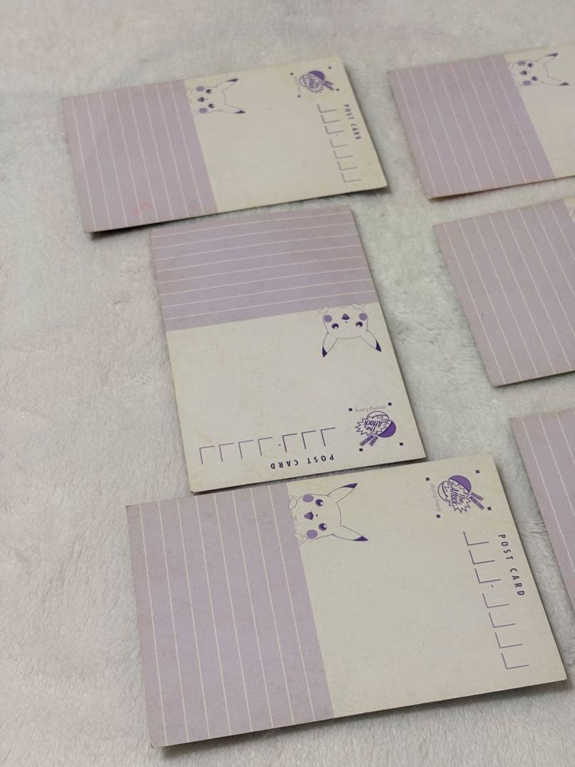 【希少】1999年 初代ポケモン アニメ ポストカード 6枚セット