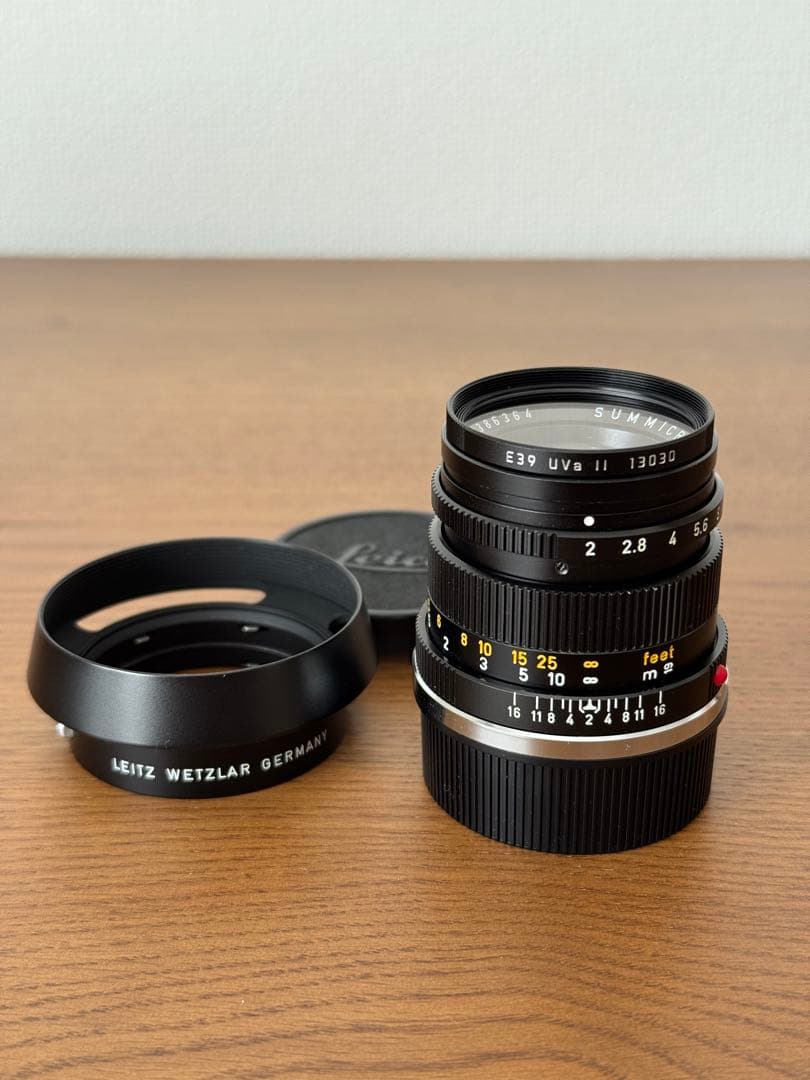 【極美品】LEICA SUMMICRON-M 50mm f2 2nd