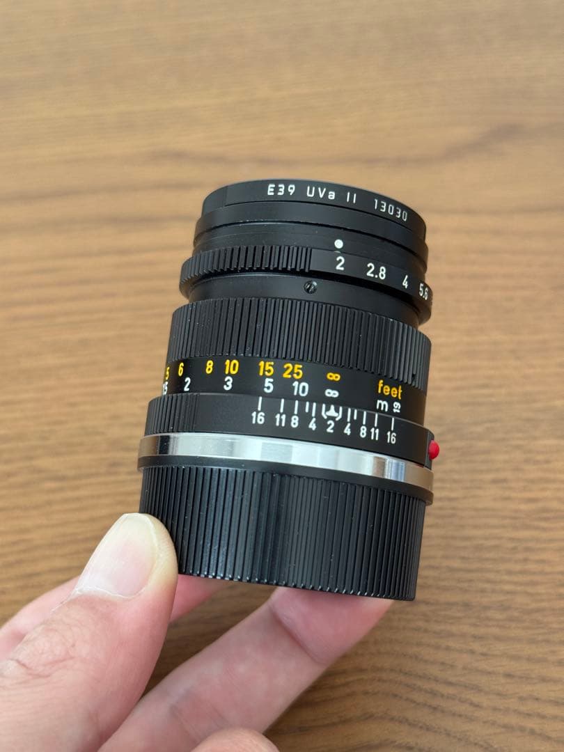 【極美品】LEICA SUMMICRON-M 50mm f2 2nd