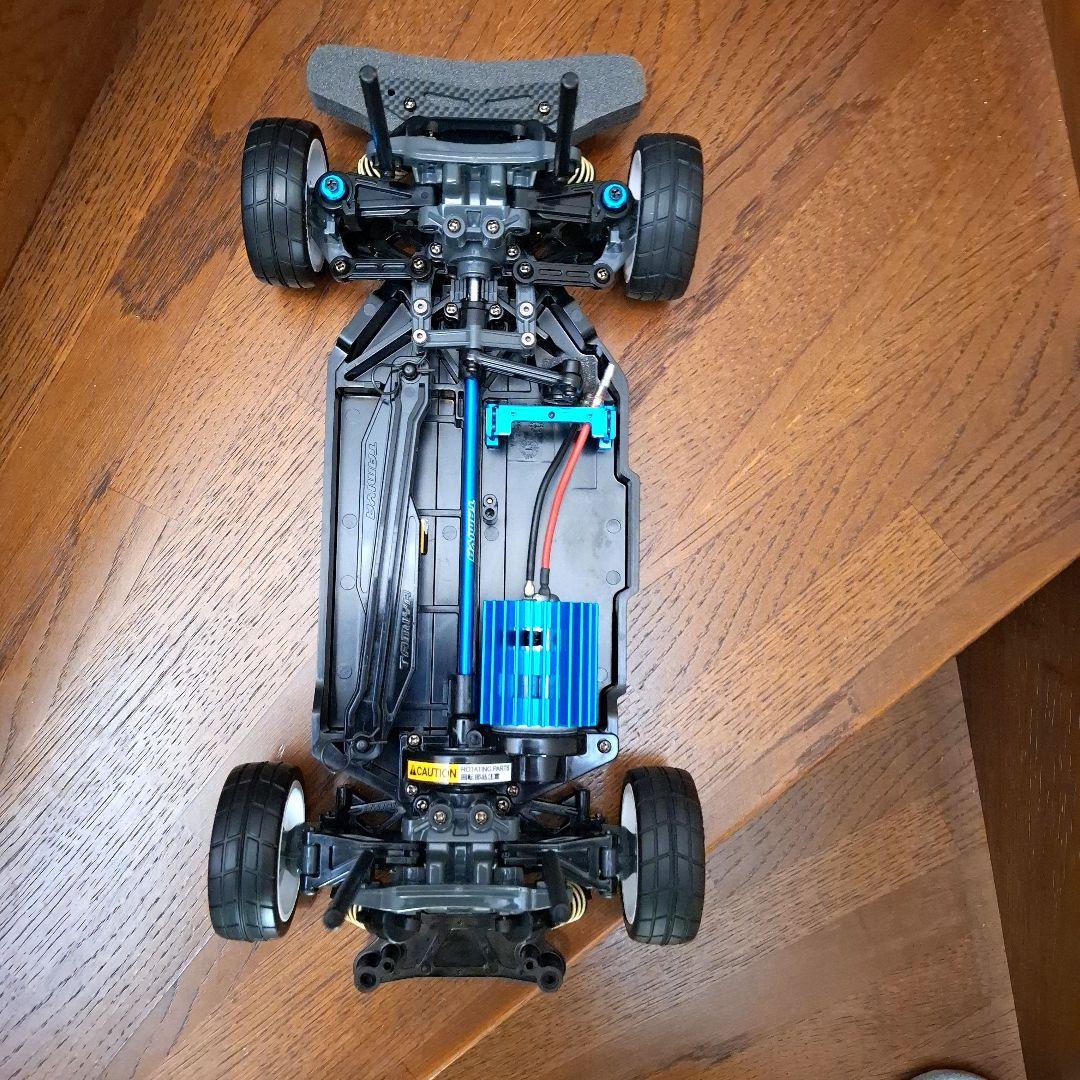 田　宮 T T 0 2 D シャーシ　 組み立て完成品