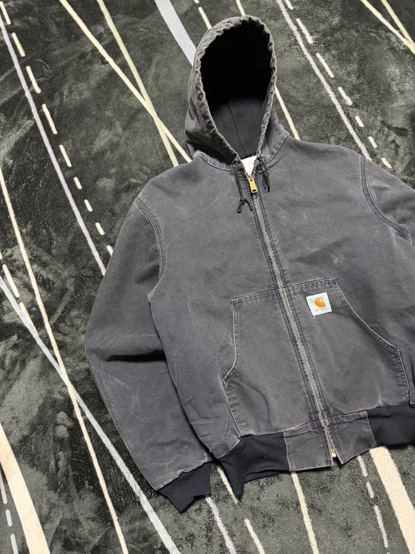 ‼️希望90sカーハートアクティブジャケットJ03ブラックUSA製