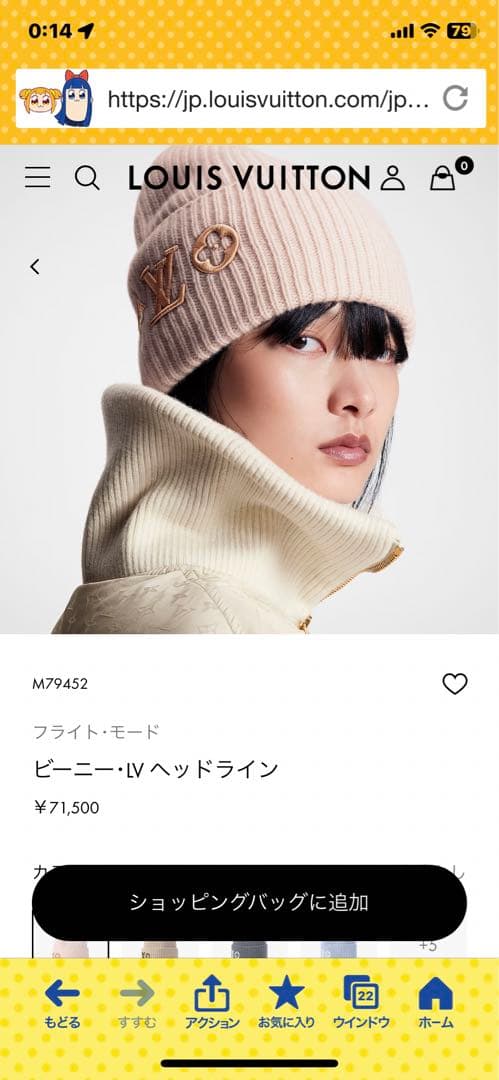 Louis Vuitton ニット帽・ビーニー M79452