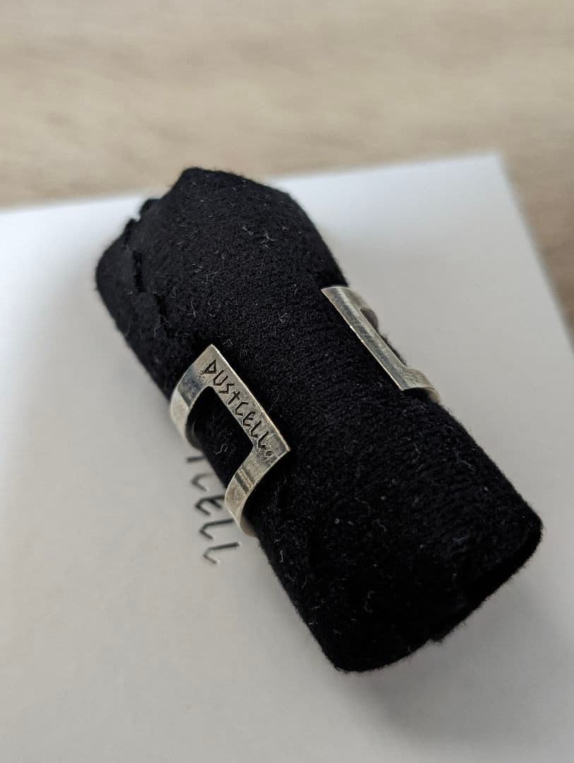 DUSTCELL シルバーロゴリング