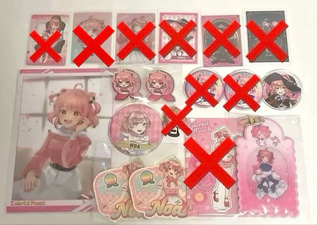 カラフルピーチ からぴち のあ グッズセット