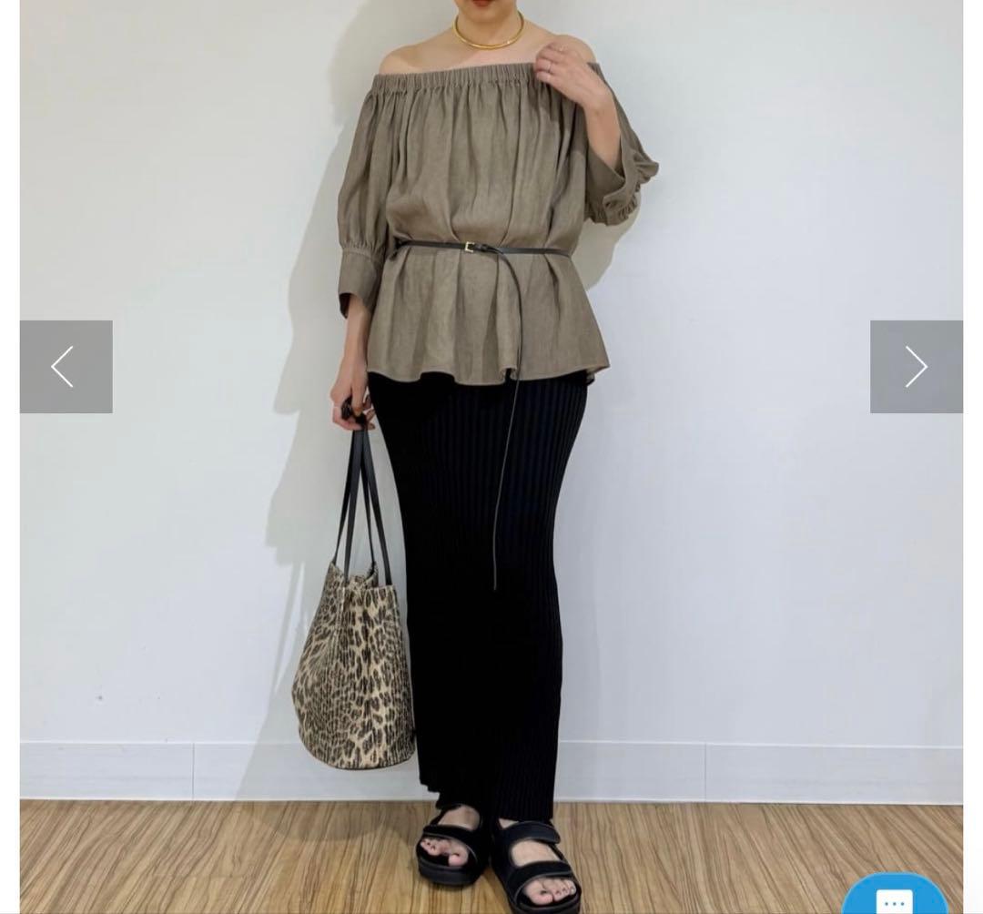 【美品】Whim Gazette ウィムガゼット♡レザーナローベルト