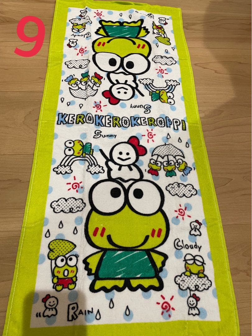 サンリオ ハローキティ けろっぴ ロッツォ タオル まとめ売り 12枚セット