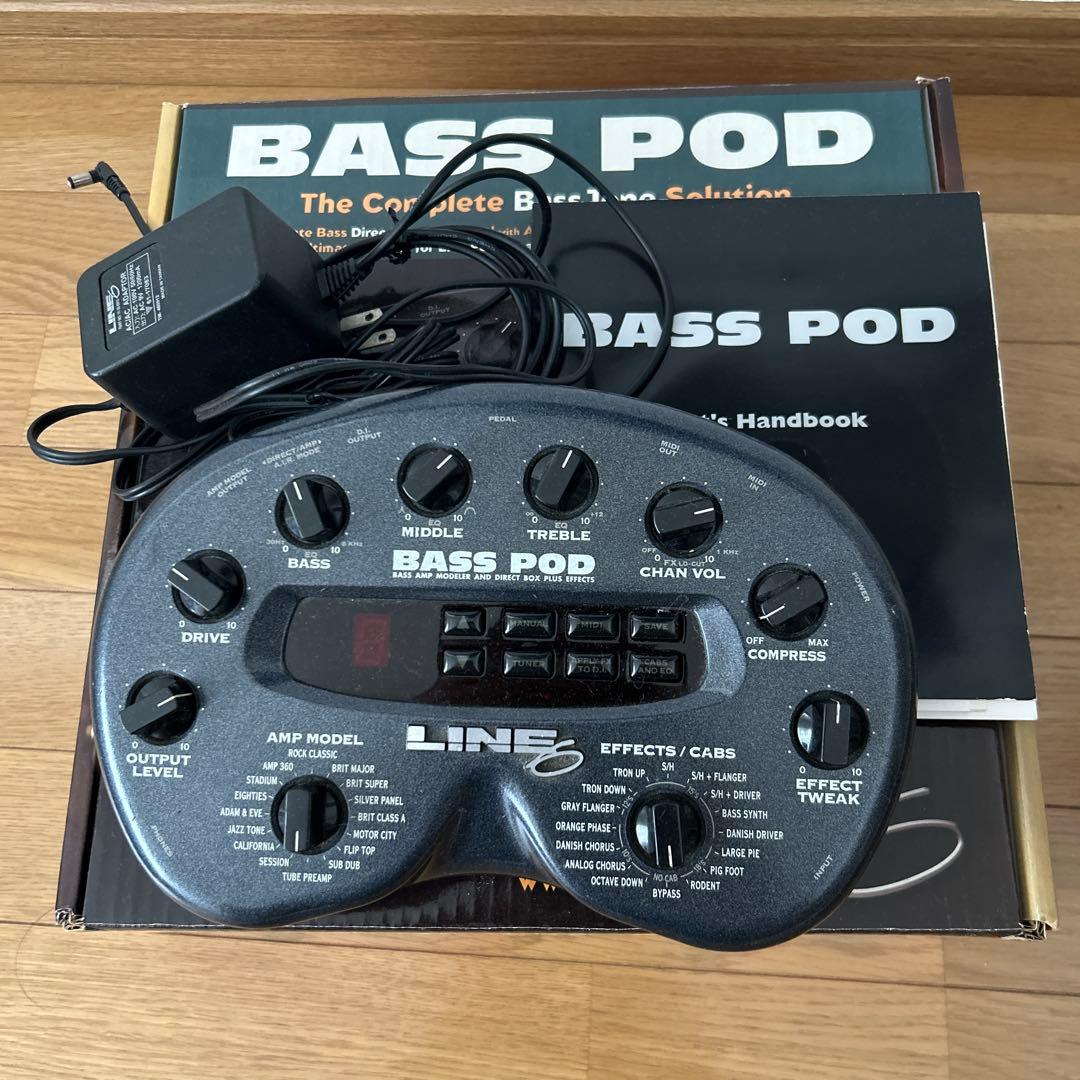 LINE 6 BASS POD ベースアンプシミュレータ