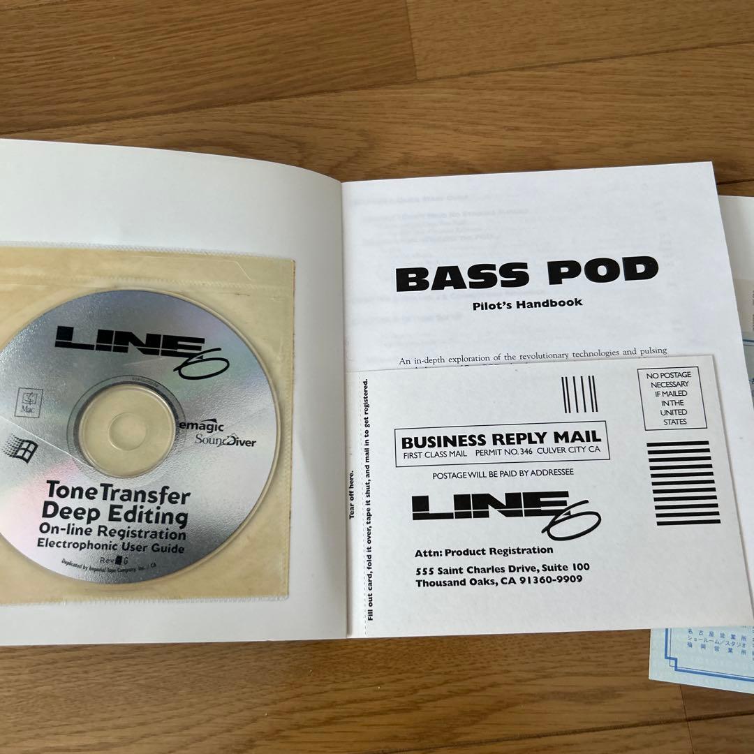 LINE 6 BASS POD ベースアンプシミュレータ