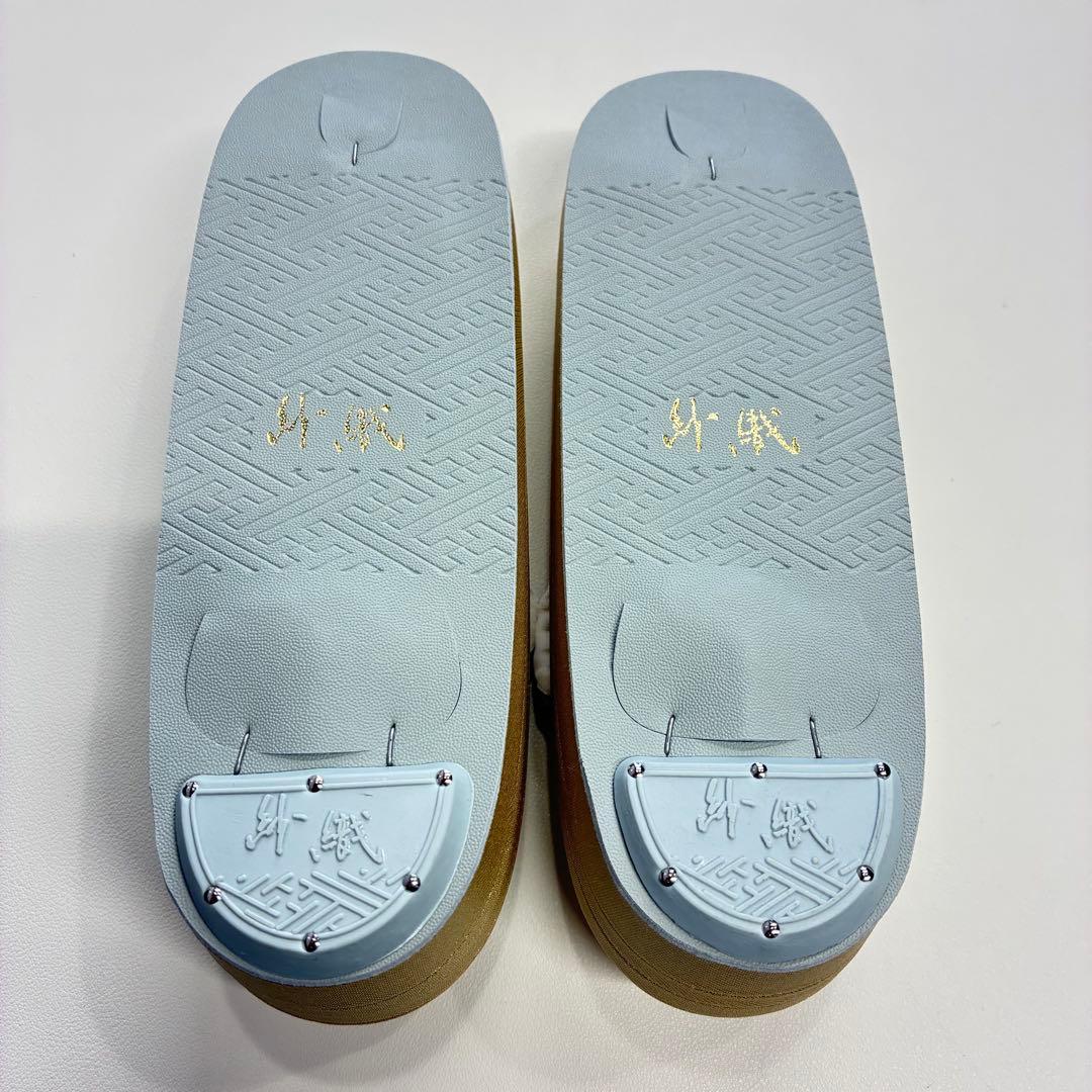 新品 タグ付き 紗織 和装バッグ/草履セット 西陣織 正絹 箱付き