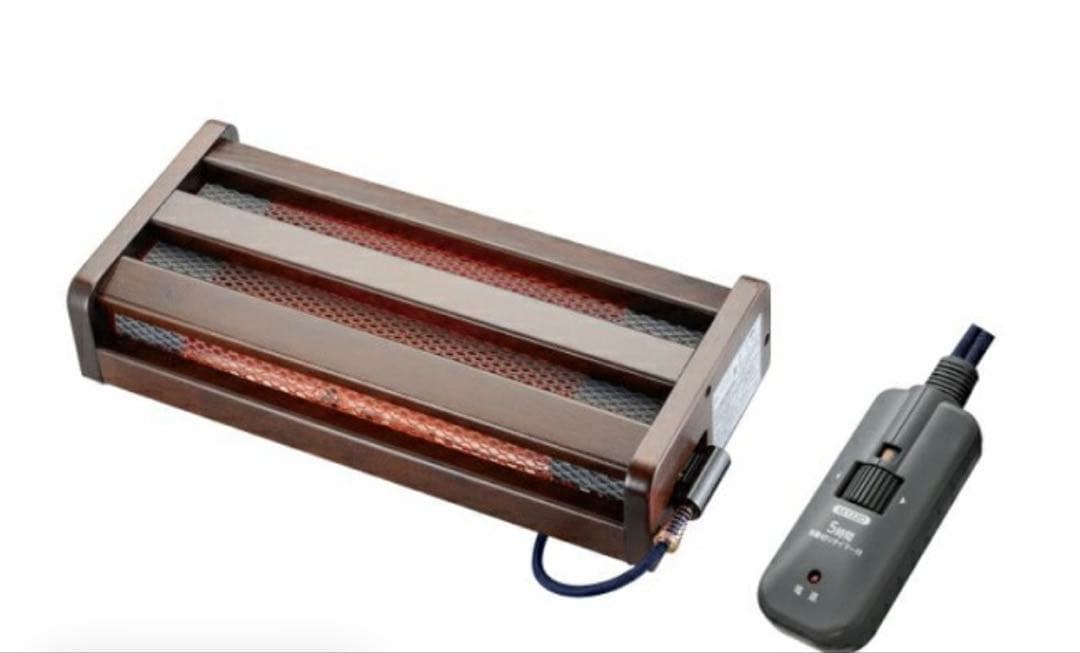 METRO メトロ ハロゲン　木枠フットヒーター