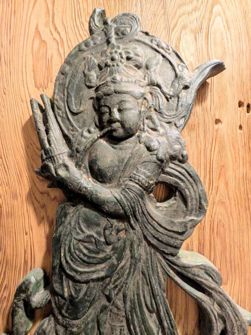 奈良　東大寺　八角燈籠　音声菩薩　壁掛け