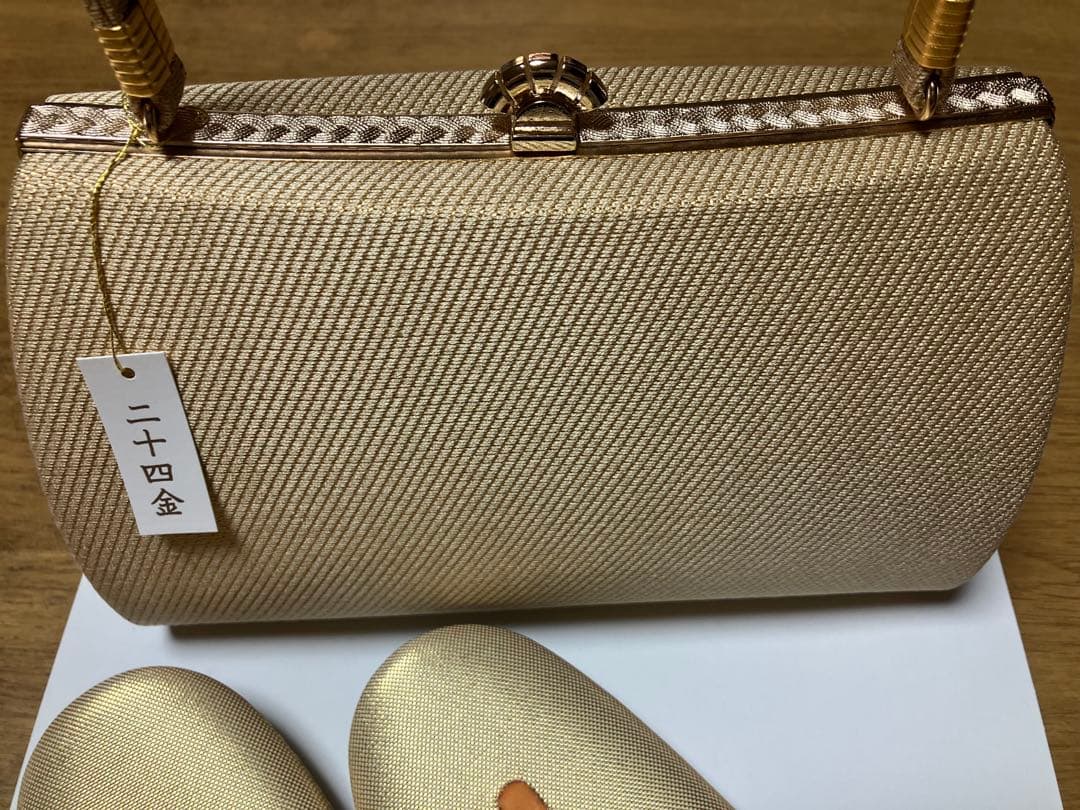 les_trois_tresors 和装　草履　バックセット　未使用品