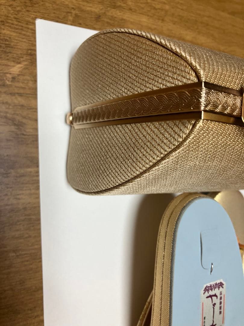 les_trois_tresors 和装　草履　バックセット　未使用品