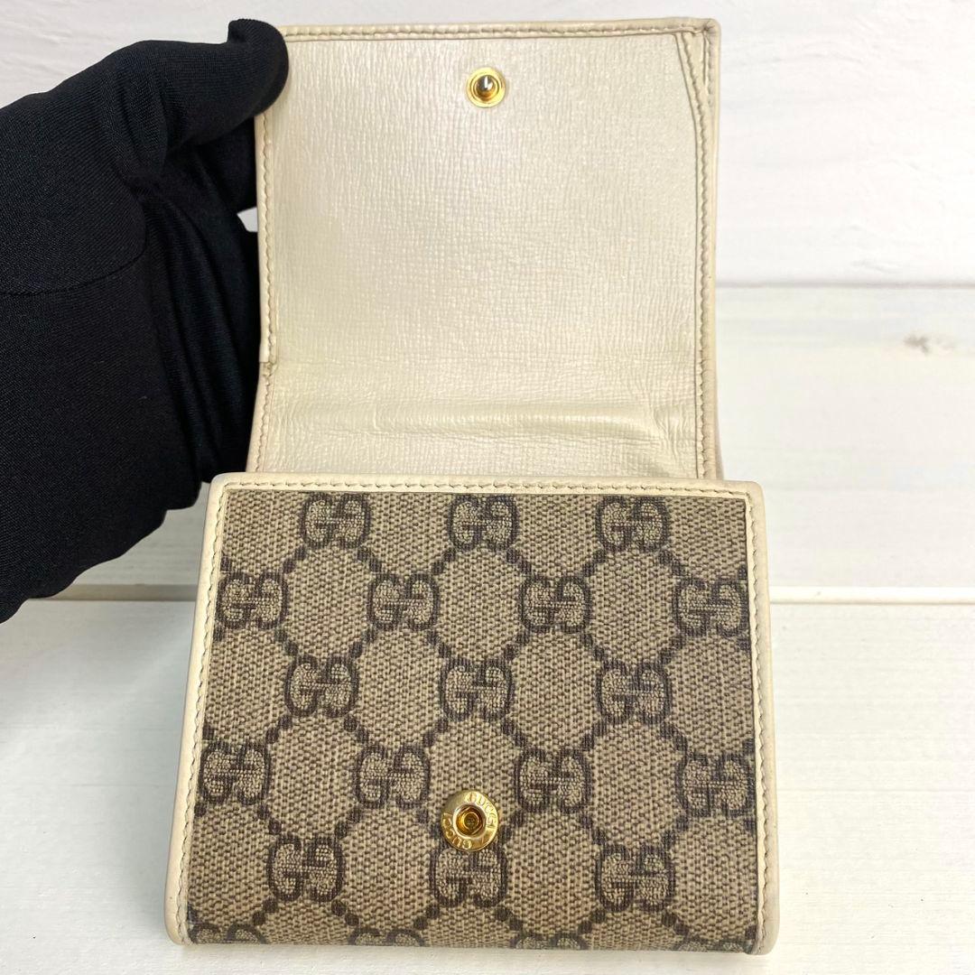 【極美品✨️】コンパクトウォレット 二つ折り財布 ホースビット GUCCI