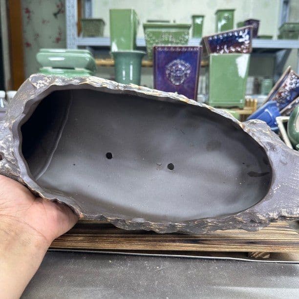 盆栽鉢 磁鉢 山野草鉢 多肉植物 植木鉢 小品大品盆栽鉢 陶器鉢置物