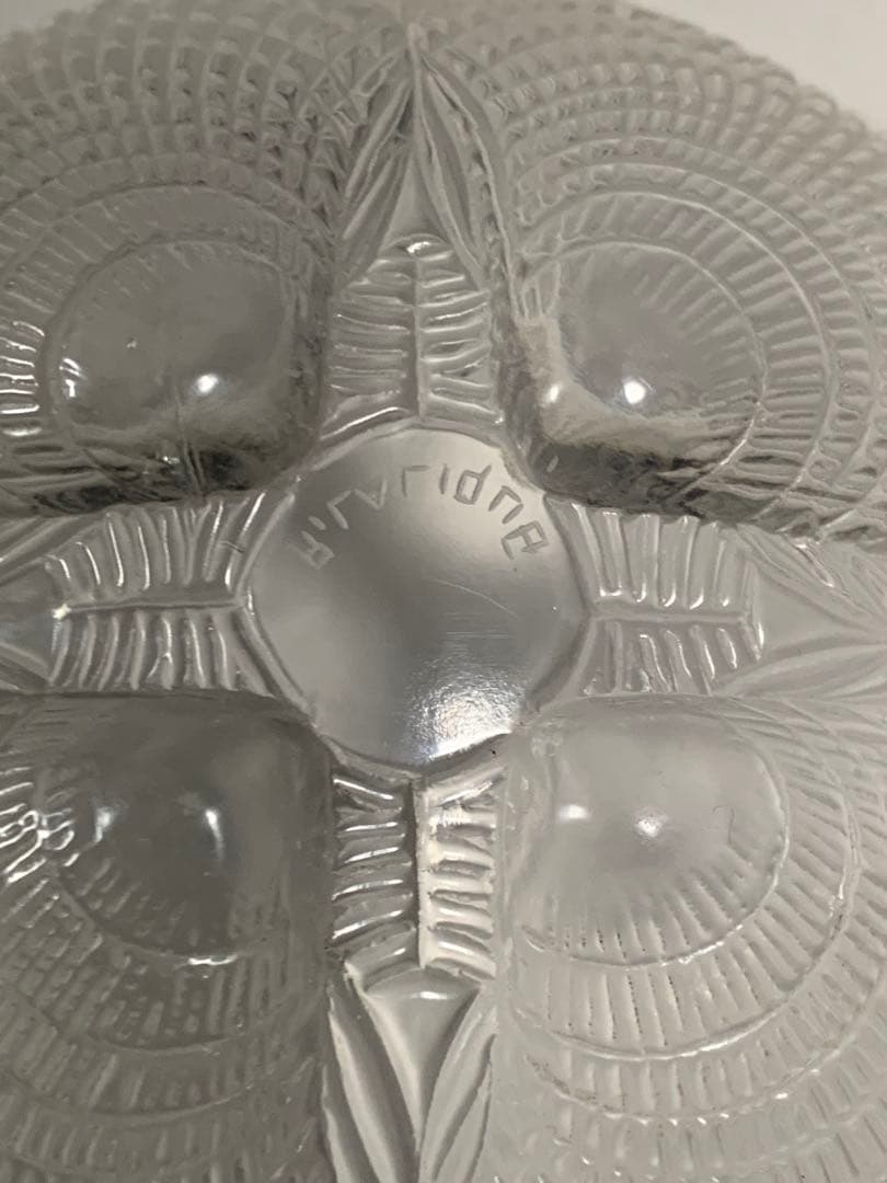 #126 ルネ・ラリック コキーユ 鉢 ボウル クリスタル ガラス