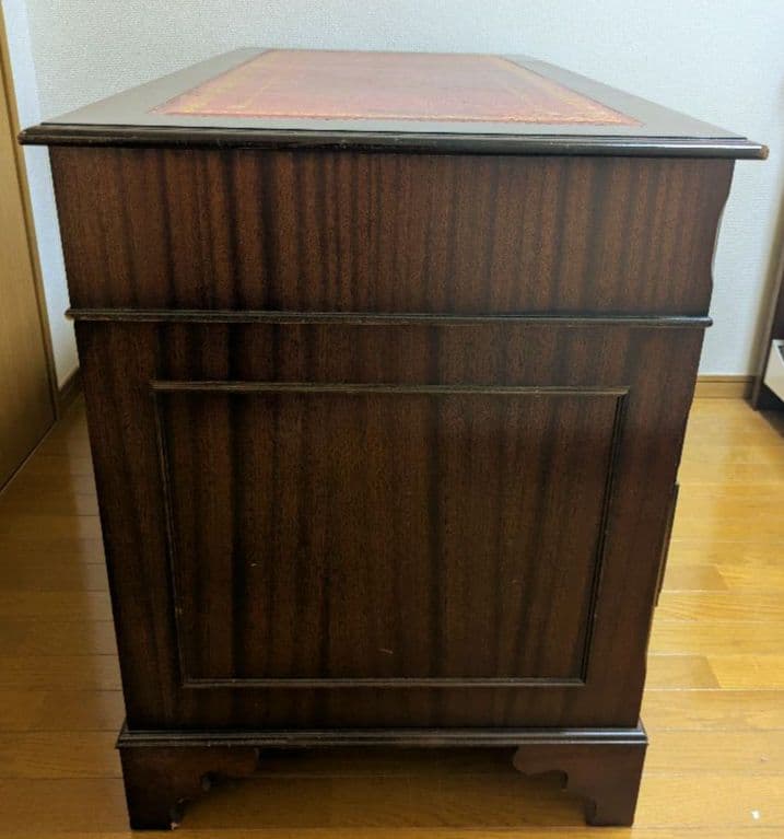 英国アンティーク　デスク　書斎机