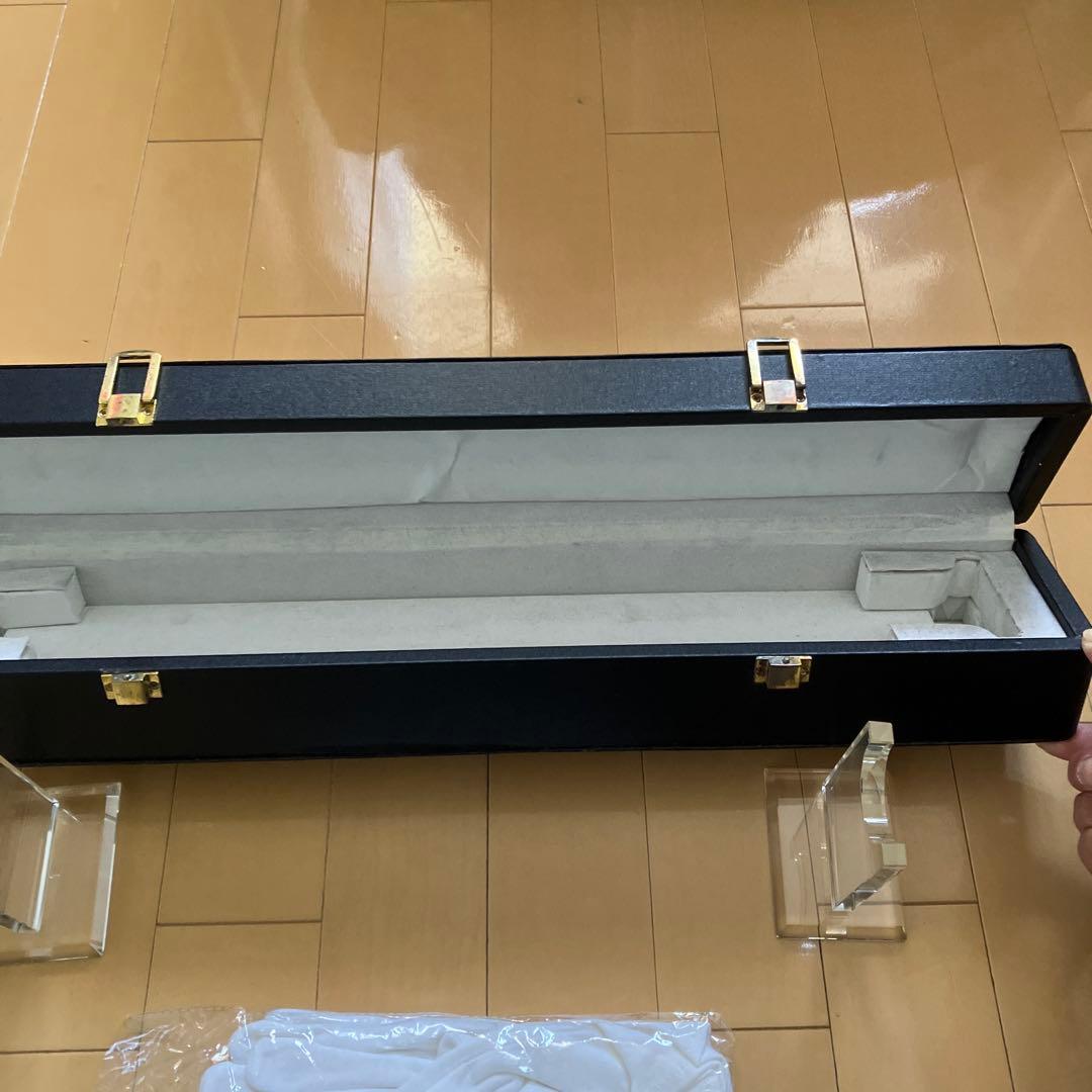 ドイツ軍　元帥杖　ロンメル将軍仕様　アクリル台座、白手袋付き