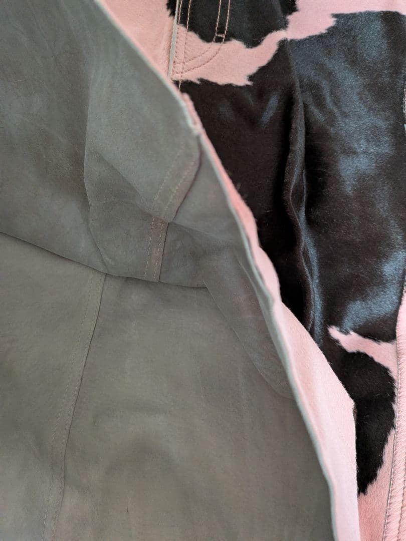 【未使用品】FENDI ハラコ　カウプリント 　スカート　40