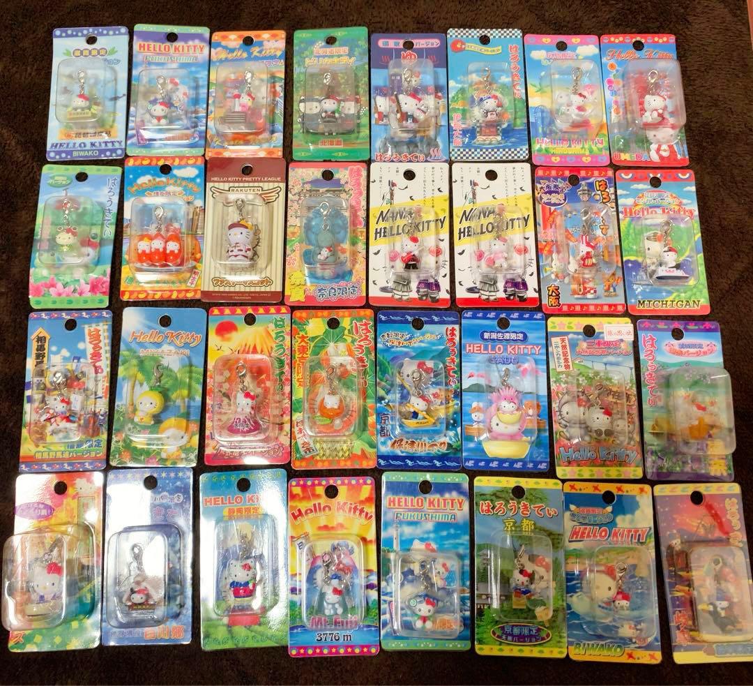 ご当地キティ359個　ロリータ/イチゴ根付/コラボ/非売品等　入手困難 多数