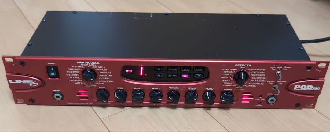 LINE6 POD PRO (アンプシミュレーター　マルチエフェクター)