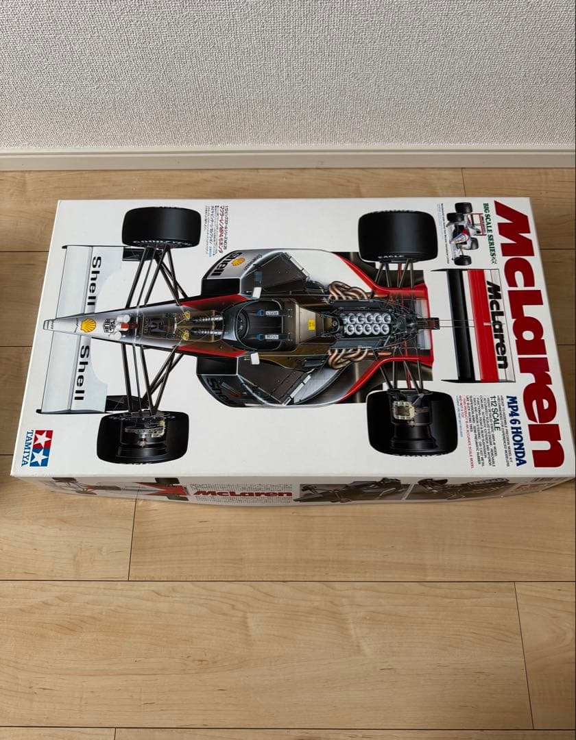 未組立　Tamiya McLaren MP4/6 Honda 1/12