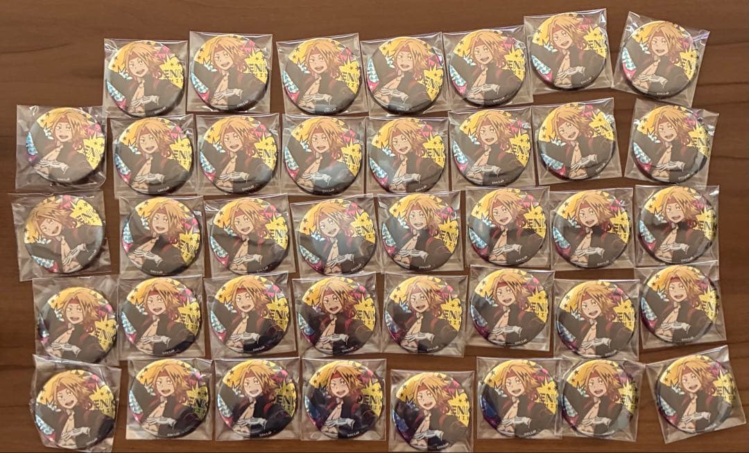 【即購入可】僕のヒーローアカデミア 上鳴電気 応援団缶バッジ39個