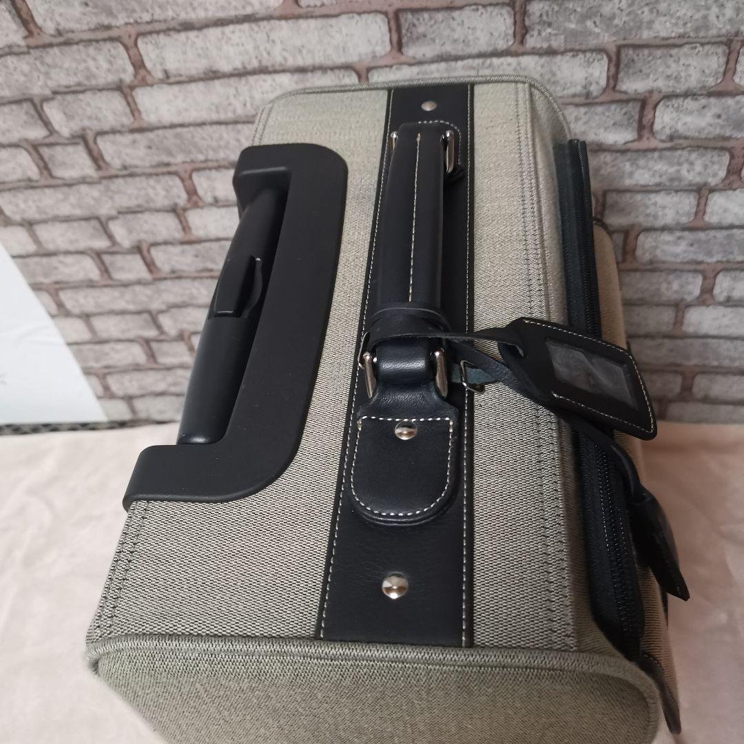 希少 PORTER 吉田カバン キャリーケース キャンバス 本革 鍵付き