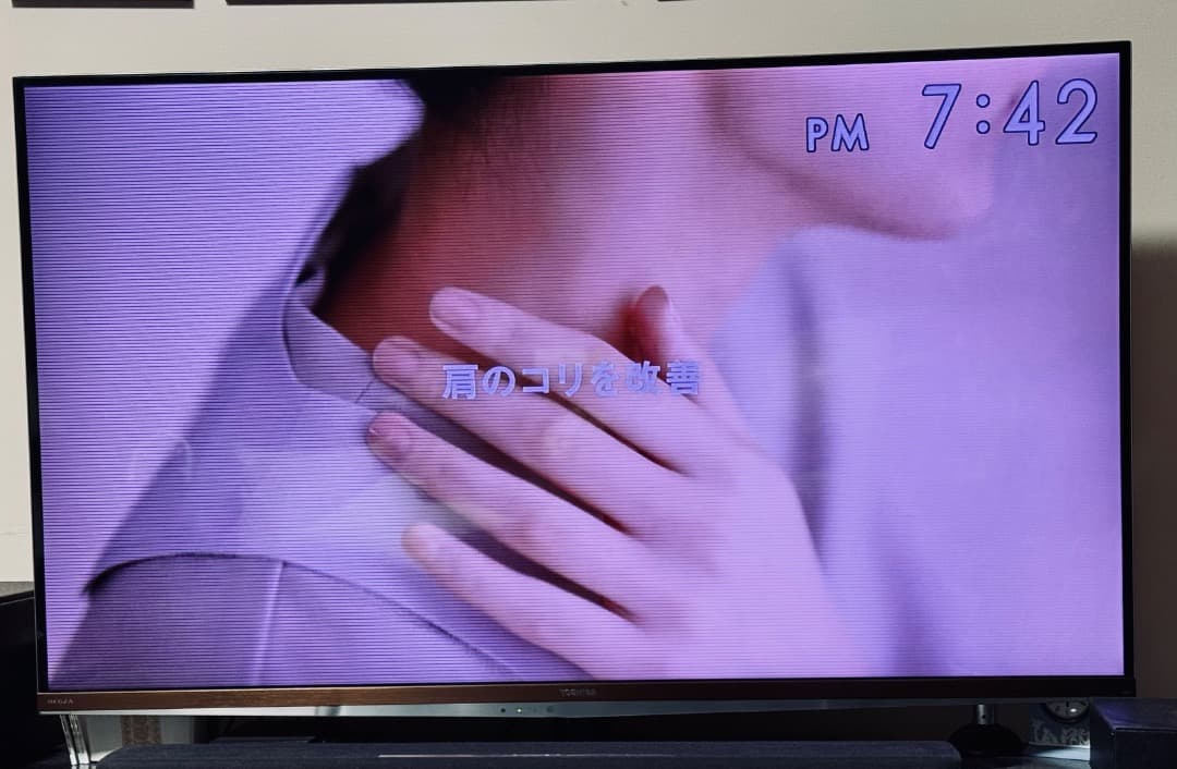 REGZA 55Z7 東芝 55型テレビ 横線症状あり ジャンク扱い