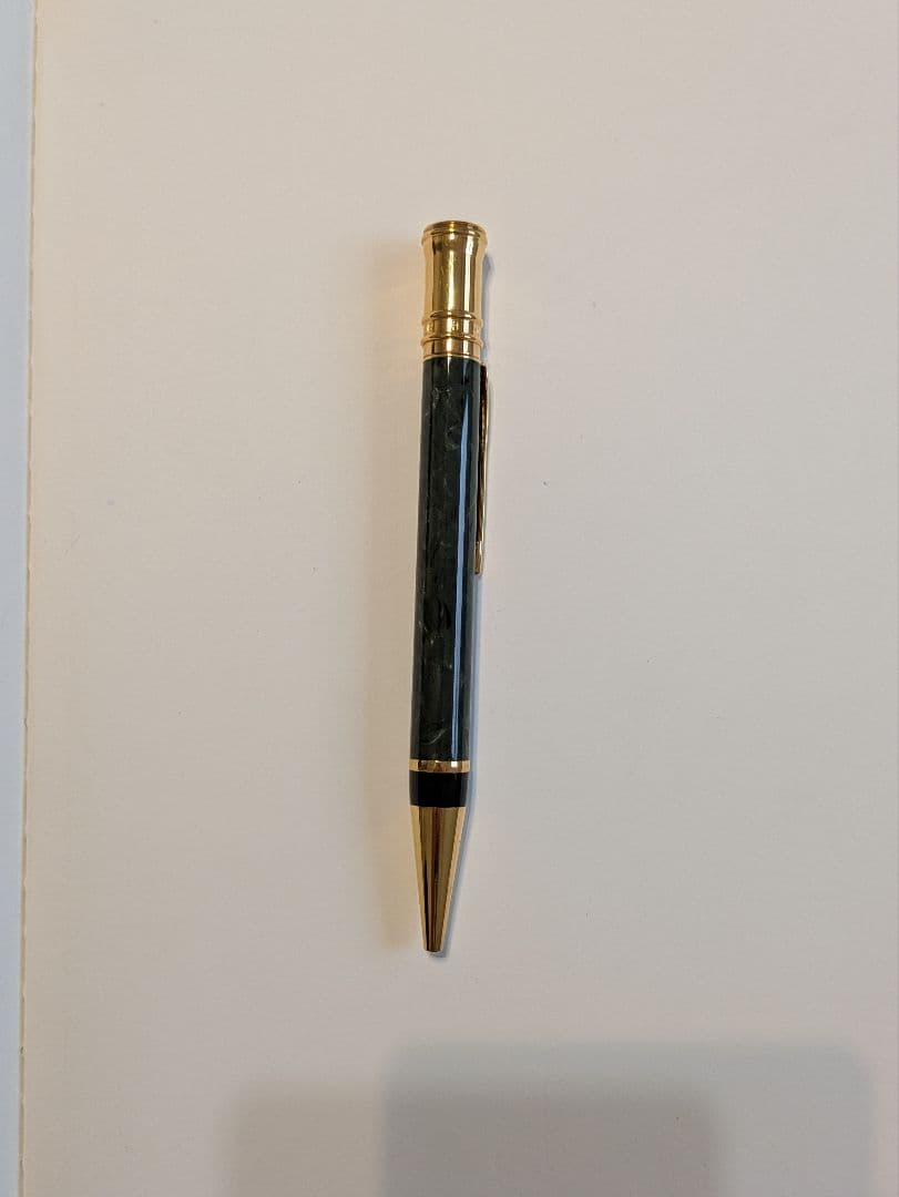 パーカー　デュオフォールド　ジェイドグリーン　万年筆　ボールペン