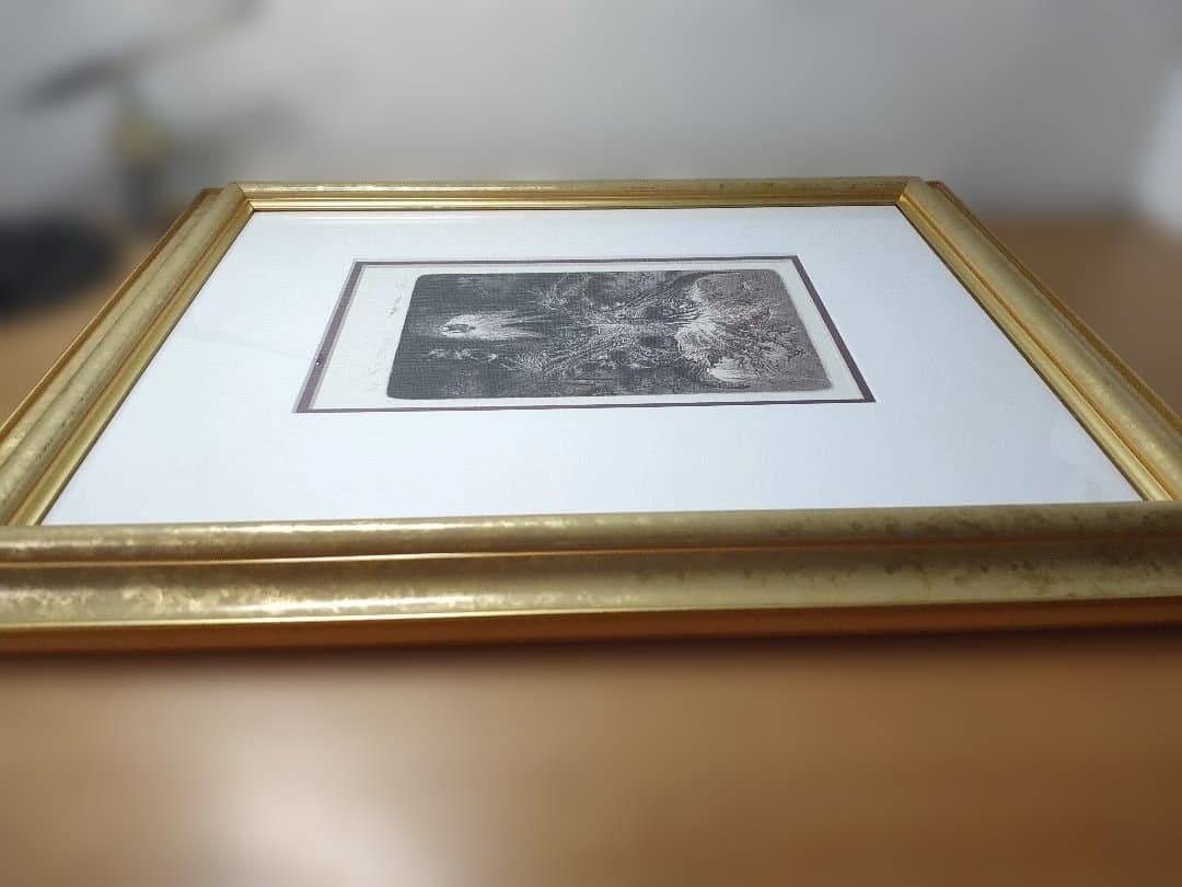 Albin Brunovsky 　アルビン・ブルノフスキー　版画　額