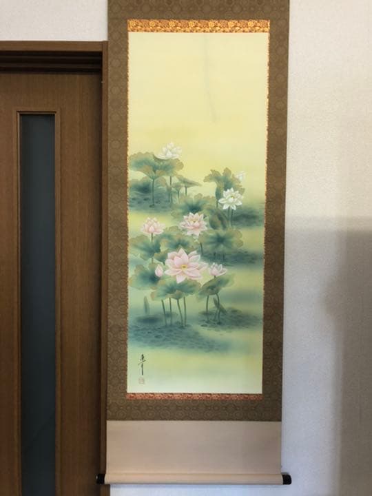 掛け軸「聖蓮華」