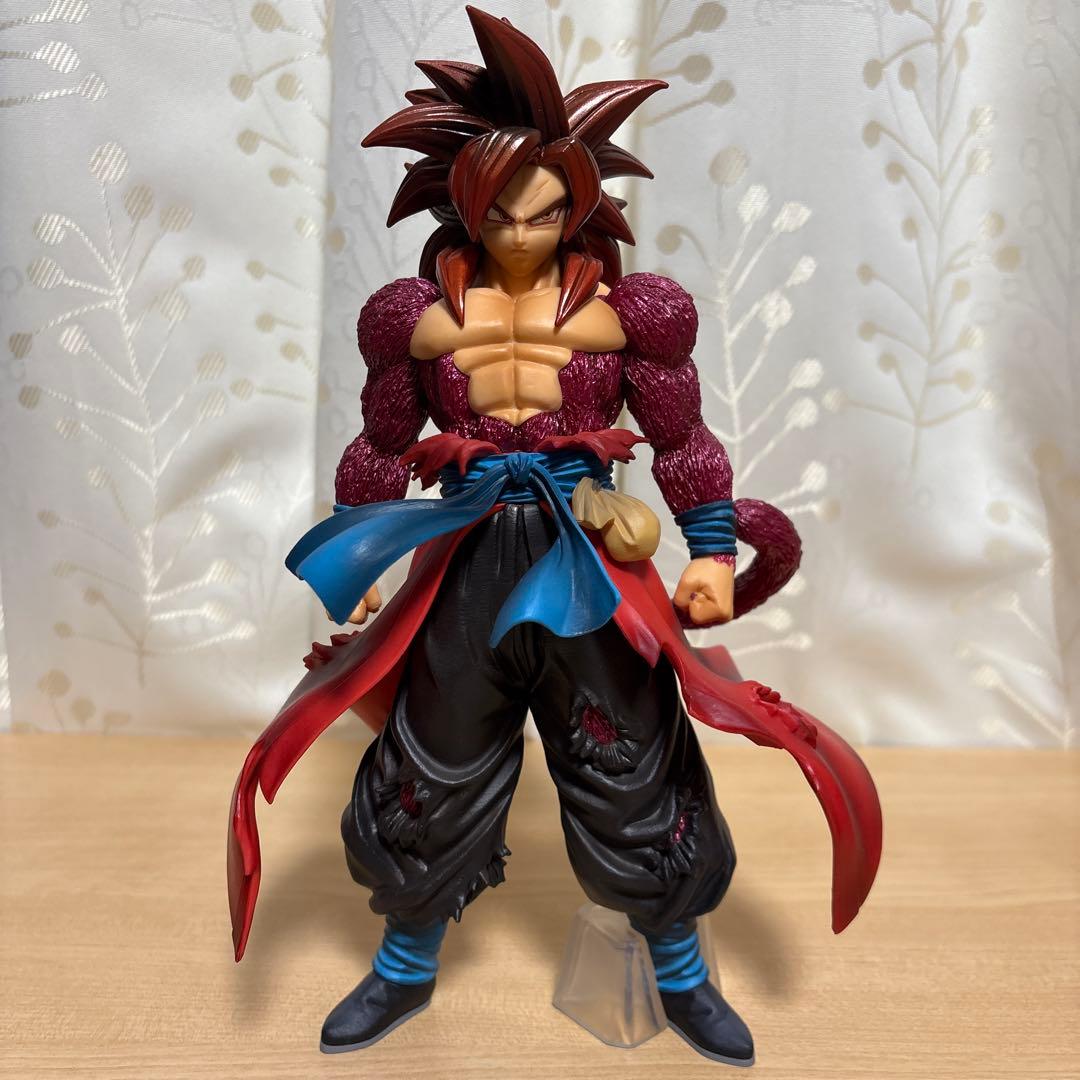 一番くじ　ドラゴンボール　超サイヤ人4 孫悟空　ベジータ　ゴジータ　フィギュア