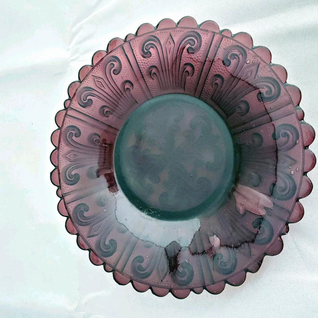 ギヤマン 古渡り 江戸後期 プレスガラス