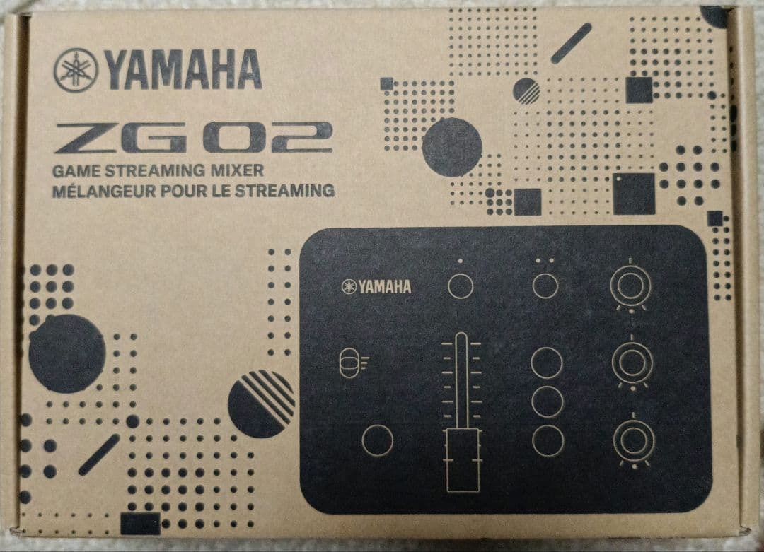 YAMAHA ZG02 ゲームストリーミングミキサー