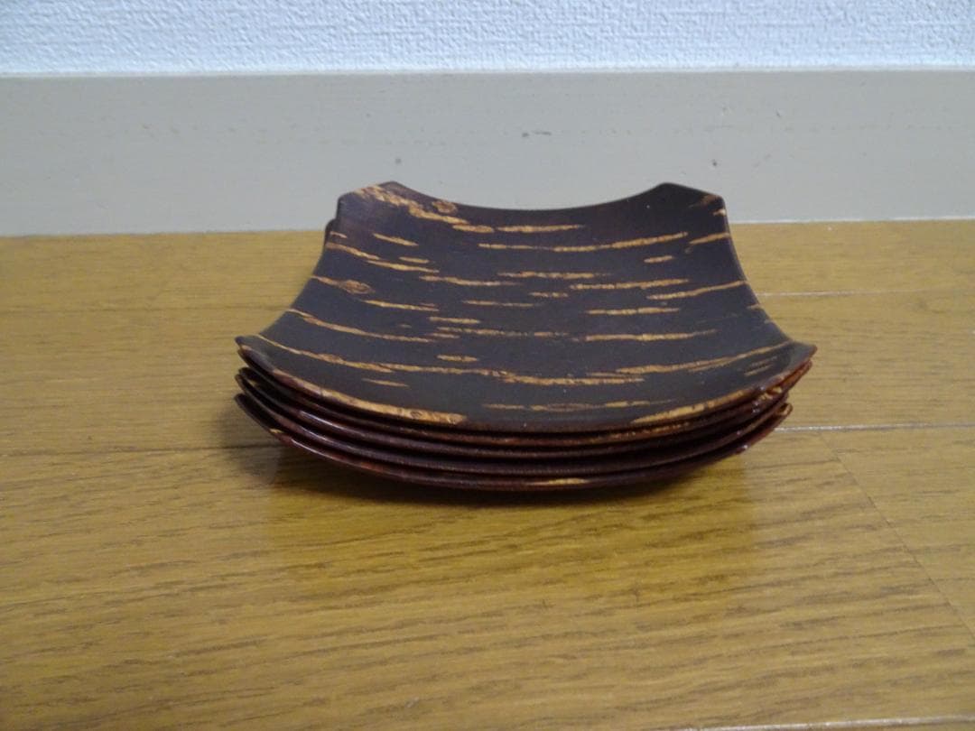 桜皮製品：10種類　茶びつ　茶托　菓子器　花瓶　大皿　茶托　　雪駄などde-5