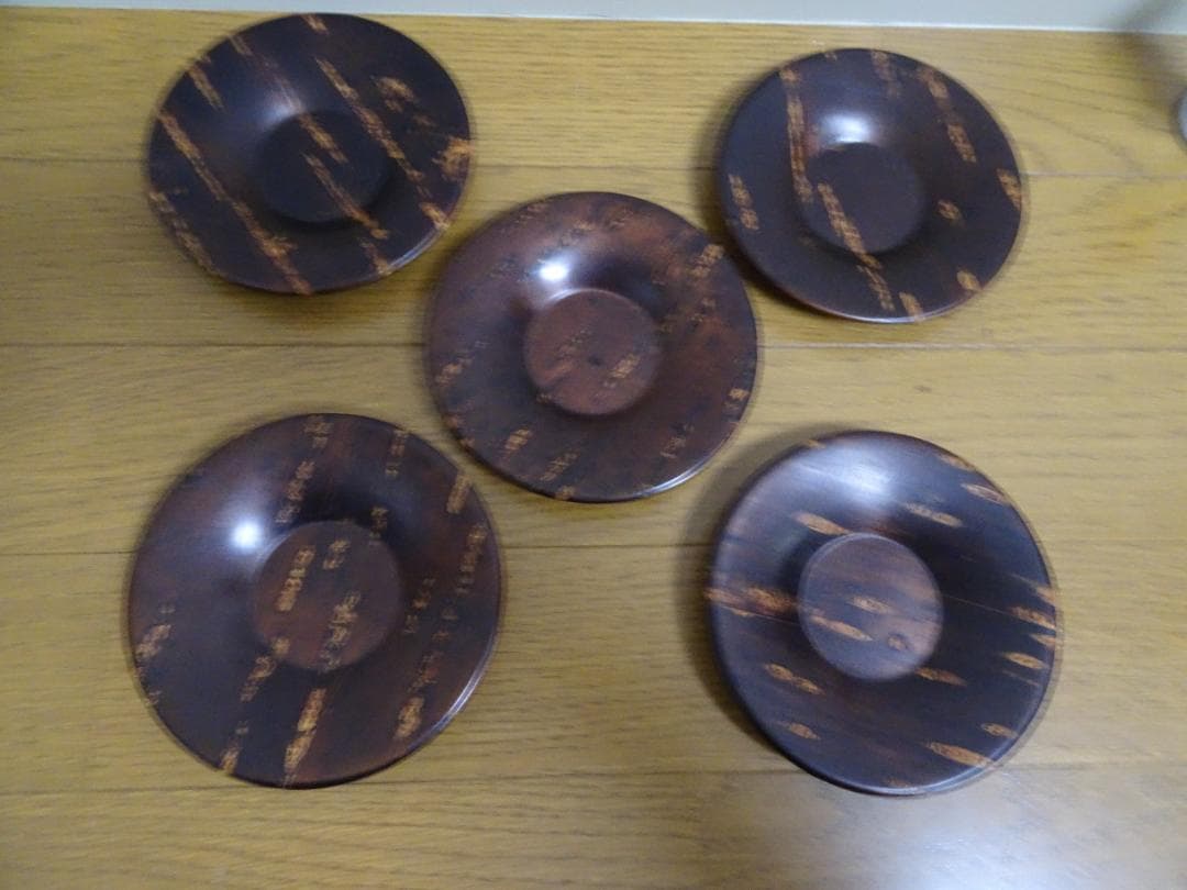 桜皮製品：10種類　茶びつ　茶托　菓子器　花瓶　大皿　茶托　　雪駄などde-5